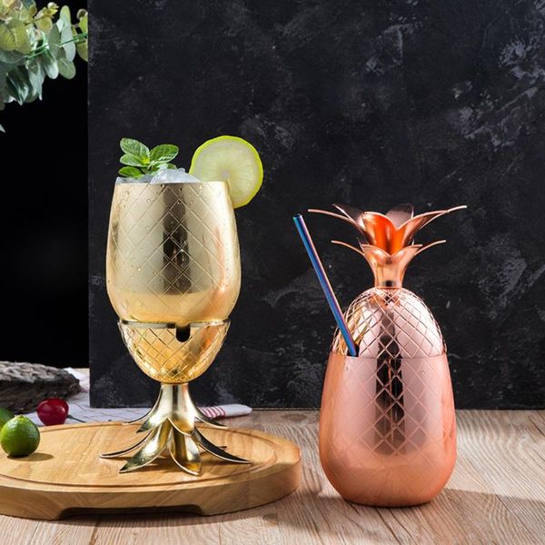 mugs 550ml pineapple wine cup stainless steel shape cocktail glass bar cafe fashion party mug drinking cups tool
mugs 550ml pineapple wine cup stainless steel shape cocktail glass bar cafe fashion party mug drinking cups tool