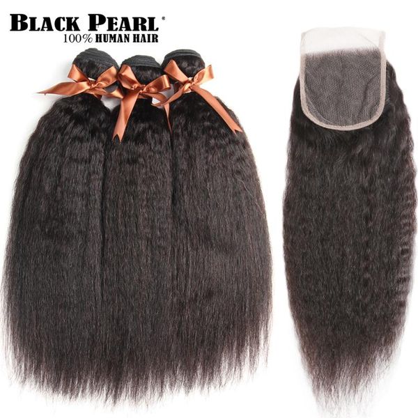 human hair bulks black pearl kinky straight bundles with closure 4 pcs brazilian weave remy extension
human hair bulks black pearl kinky straight bundles with closure 4 pcs brazilian weave remy extension