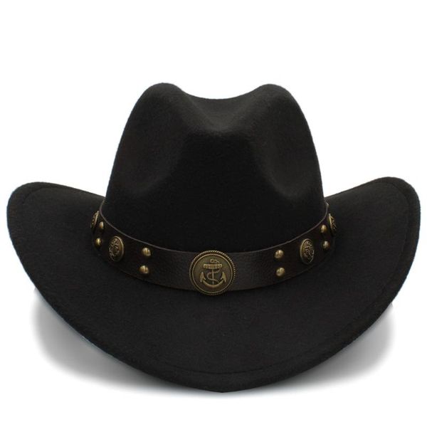 cloches fashion dad's men wool western cowboy hat roll-up brim gentleman dad jazz equestrian sombrero hombre fedora cap size 56-58cm, Blue;gray
cloches fashion dad's men wool western cowboy hat roll-up brim gentleman dad jazz equestrian sombrero hombre fedora cap size 56-58cm, Blue;gray