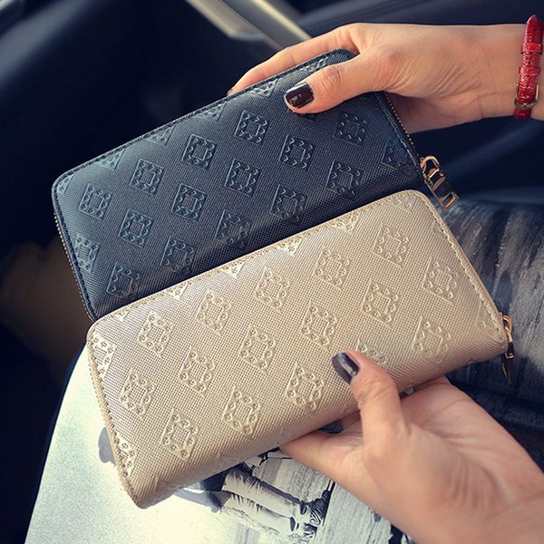 women short organizer wallet solid color hasp long wallets womens bags wholesale credit card genuine leather black/blue q1019, Red;black
women short organizer wallet solid color hasp long wallets womens bags wholesale credit card genuine leather black/blue q1019, Red;black