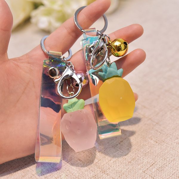 fine key chain simulation jelly color polygonal geometric section fruit women's jewelry bag car, Silver
fine key chain simulation jelly color polygonal geometric section fruit women's jewelry bag car, Silver