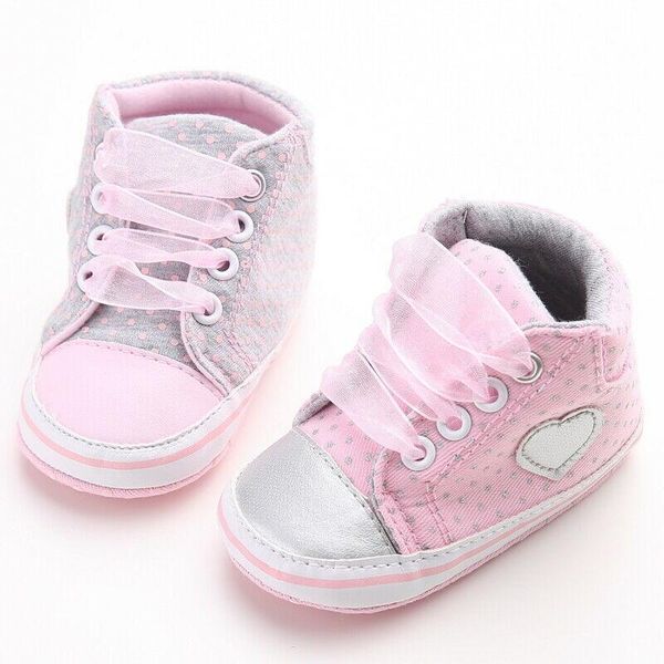 first walkers cute born baby boys girls soft sole dot crib shoes anti-slip sneaker prewalker 0-18m
first walkers cute born baby boys girls soft sole dot crib shoes anti-slip sneaker prewalker 0-18m