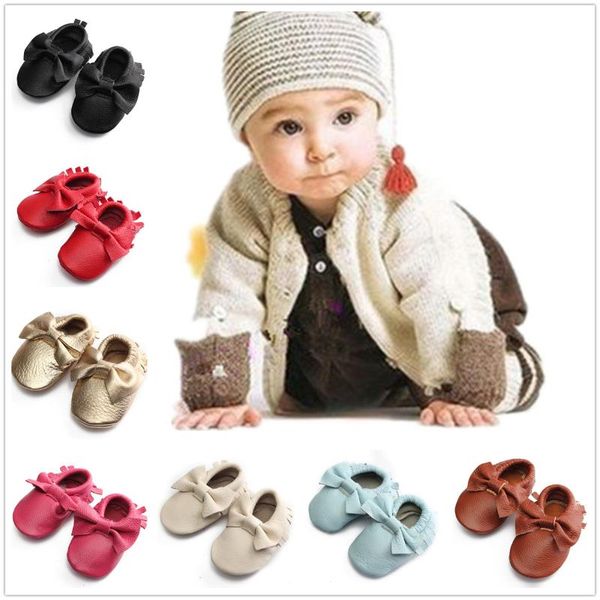 lovely & fashion girls boys bow fringe leather moccasins shoes toddler infant baby soft soled first walkers for 0-24 months
lovely & fashion girls boys bow fringe leather moccasins shoes toddler infant baby soft soled first walkers for 0-24 months