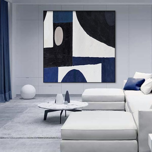 paintings hand-painted oil painting abstract geometric color block blue canvas home decoration art can be customized
paintings hand-painted oil painting abstract geometric color block blue canvas home decoration art can be customized