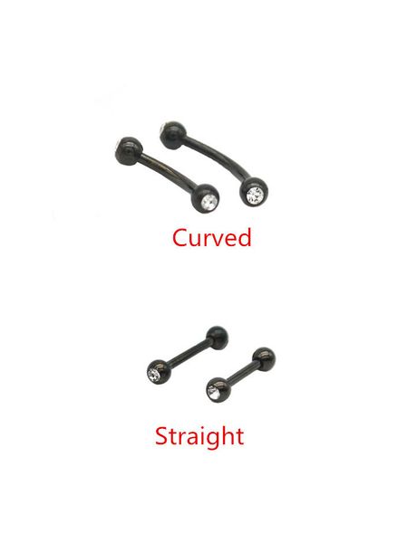straight barbell eyebrow stud lip stud bone curved crystal gem black titanium length 16g gauge 8mm 10mm, Silver
straight barbell eyebrow stud lip stud bone curved crystal gem black titanium length 16g gauge 8mm 10mm, Silver