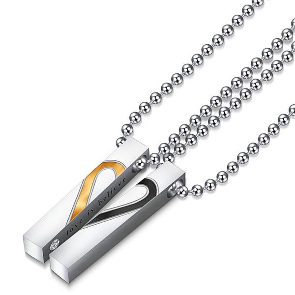 pendant necklaces all-match love puzzle rectangle stainless steel women'snecklaces pendants girlfriend woman jewelry creativity gift wh, Silver
pendant necklaces all-match love puzzle rectangle stainless steel women'snecklaces pendants girlfriend woman jewelry creativity gift wh, Silver