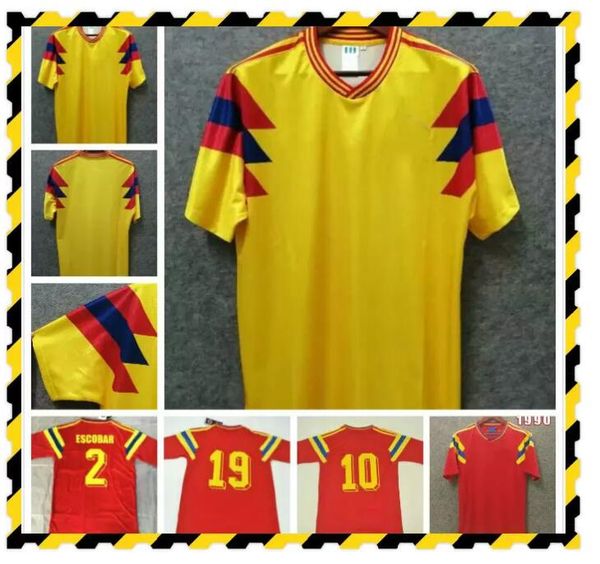 1990 valderrama retro soccer jersey 90 rincon guerrero escobar vintage classic football shirt, Black;yellow
1990 valderrama retro soccer jersey 90 rincon guerrero escobar vintage classic football shirt, Black;yellow