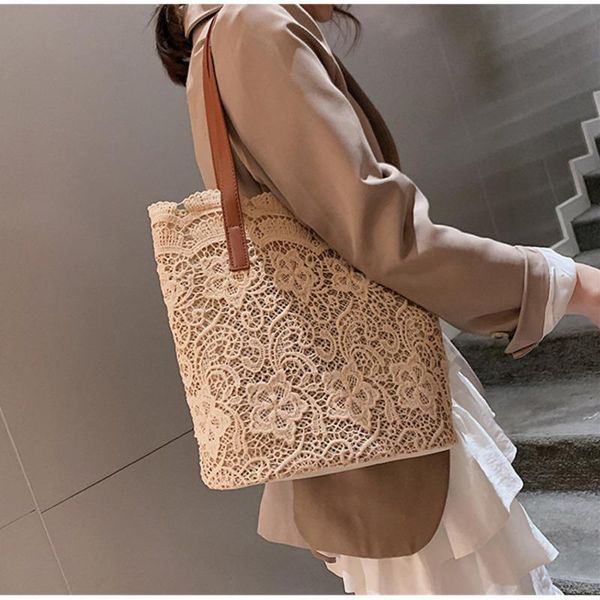 evening bags lace shoulder bag for women high capacity handbag foldable vavation beach summer elegant lady purse bucket pack
evening bags lace shoulder bag for women high capacity handbag foldable vavation beach summer elegant lady purse bucket pack