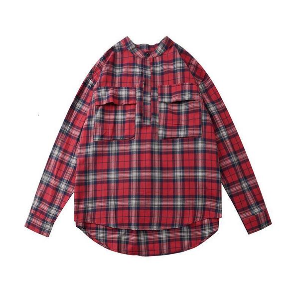 men's dress shirts vintage plaid colorblock fashion long sleeve patchwork tartan shirt men hip hop casual urban clo iujn, White;black
men's dress shirts vintage plaid colorblock fashion long sleeve patchwork tartan shirt men hip hop casual urban clo iujn, White;black