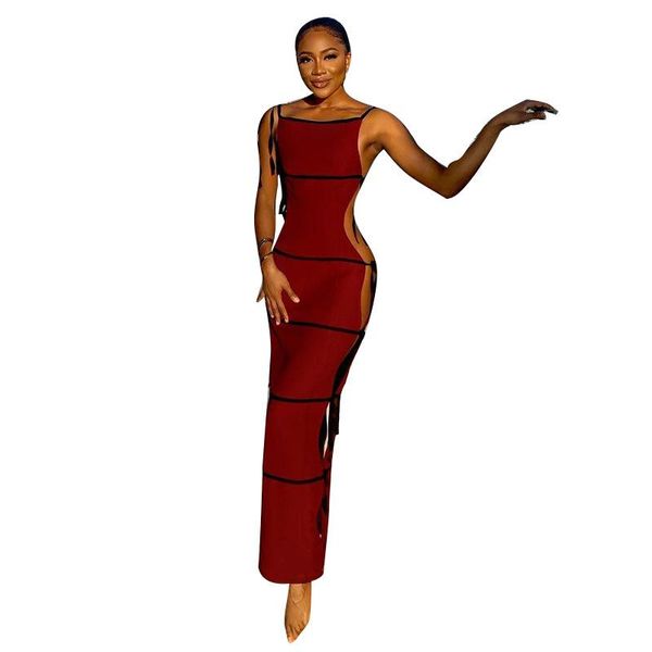 women's swimwear cover up dress women bandage sleeveless hollow out robes 2021 elegant camisole beach wear maxi swimsuit, White;black
women's swimwear cover up dress women bandage sleeveless hollow out robes 2021 elegant camisole beach wear maxi swimsuit, White;black
