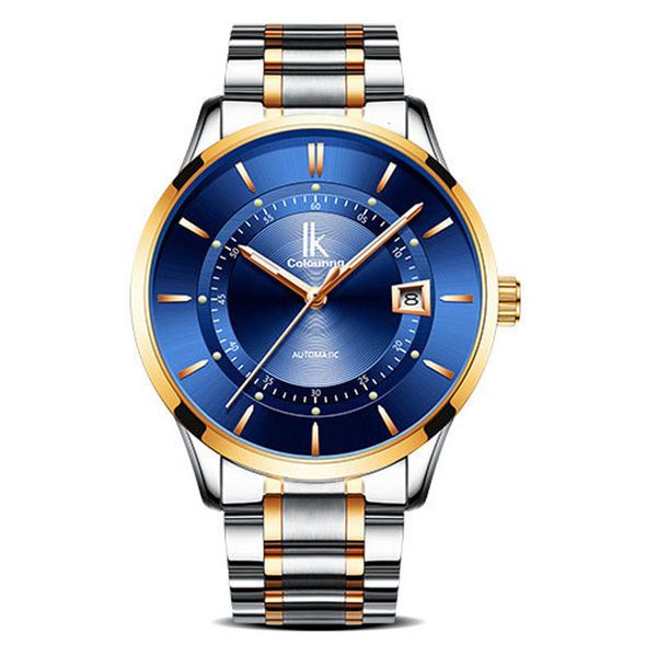 i colouring watches men automatic mechanical waterproof stainless steel man clock relogio masculino, Slivery;brown
i colouring watches men automatic mechanical waterproof stainless steel man clock relogio masculino, Slivery;brown