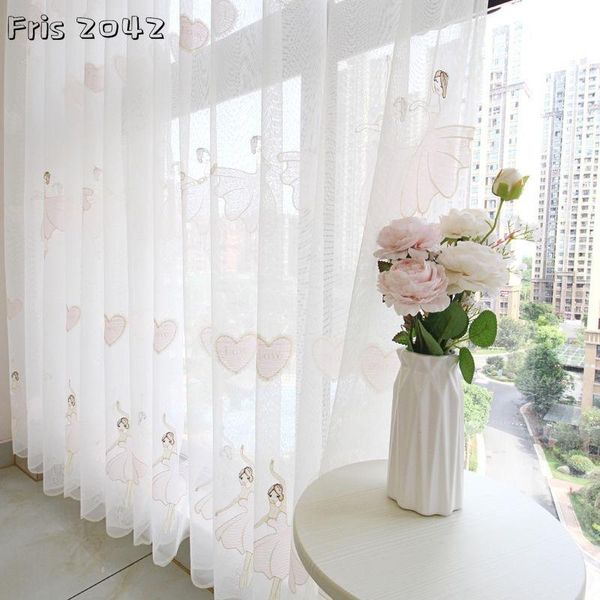 curtain & drapes ballet girl curtains fresh princess wind embroidery flower translucent for living dining room bedroom
curtain & drapes ballet girl curtains fresh princess wind embroidery flower translucent for living dining room bedroom