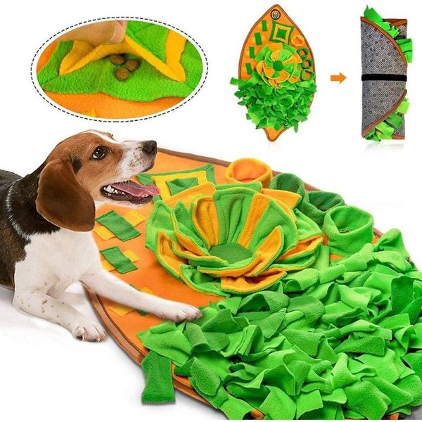 kennels & pens dog toys increase iq snuffle mat slow dispensing feeder pet puzzle puppy training games feeding food intelligence toy
kennels & pens dog toys increase iq snuffle mat slow dispensing feeder pet puzzle puppy training games feeding food intelligence toy
