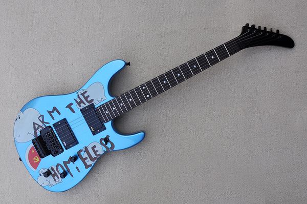 factory metal blue electric guitar with black hardware,rosewood fingerboard,floyd rose bridge,can be customized
factory metal blue electric guitar with black hardware,rosewood fingerboard,floyd rose bridge,can be customized