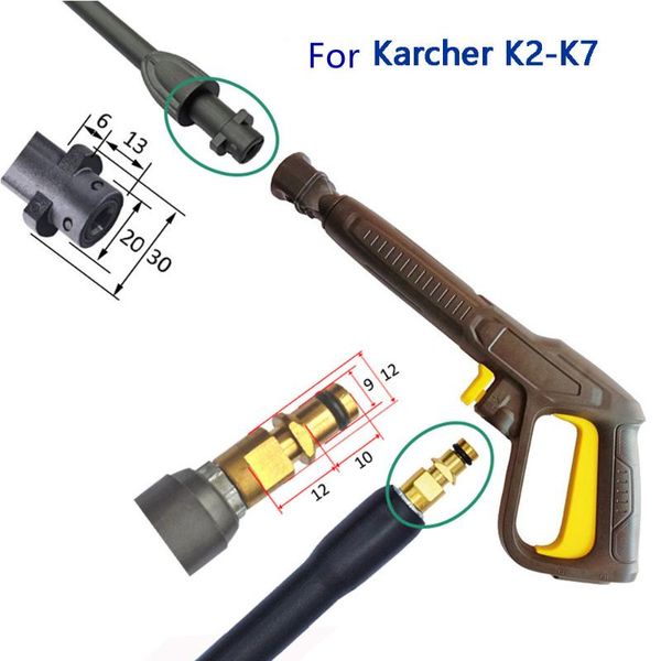 water gun & snow foam lance pressure washer spray nozzle high car jet rotating turbo tip for karcher k2--k7
water gun & snow foam lance pressure washer spray nozzle high car jet rotating turbo tip for karcher k2--k7