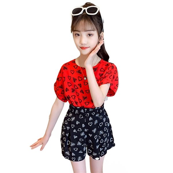 clothes for girls heart tshirt + short costume casual style kids girl set summer children's tracksuits 210527, White
clothes for girls heart tshirt + short costume casual style kids girl set summer children's tracksuits 210527, White
