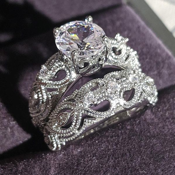 cluster rings 2021 luxury round 925 sterling silver wedding ring set for women lady anniversary gift jewelry wholesale r5861, Golden;silver
cluster rings 2021 luxury round 925 sterling silver wedding ring set for women lady anniversary gift jewelry wholesale r5861, Golden;silver