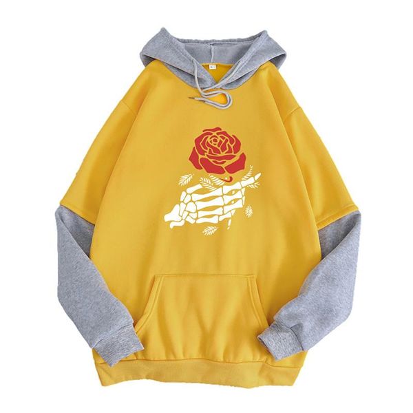 women's hoodies & sweatshirts skeleton print patchwork gothic clothes plus size women sweetshirts harajuku goth y2k pullovers chic long, Black
women's hoodies & sweatshirts skeleton print patchwork gothic clothes plus size women sweetshirts harajuku goth y2k pullovers chic long, Black