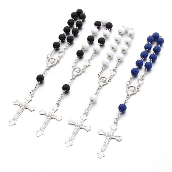 beaded, strands wholesale religious women rosary bracelets 4 colors acrylic black and white catholic relics
beaded, strands wholesale religious women rosary bracelets 4 colors acrylic black and white catholic relics