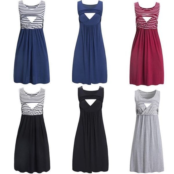 maternity dresses women nursing dress breastfeeding pregnancy pregnant stripe tunic summer, White
maternity dresses women nursing dress breastfeeding pregnancy pregnant stripe tunic summer, White