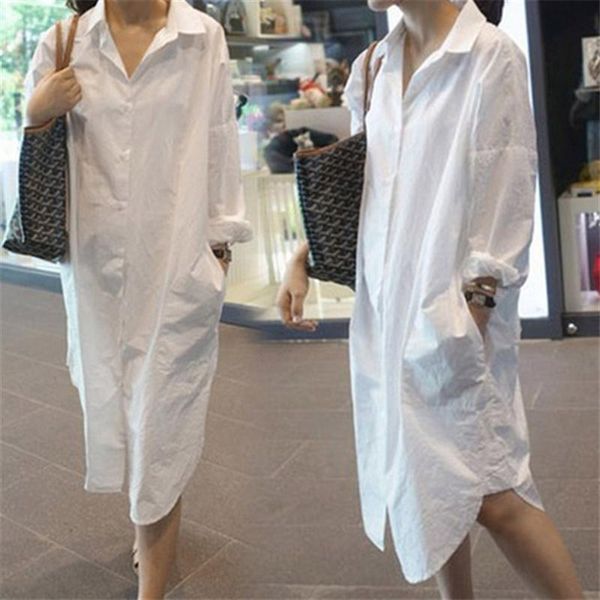women's blouses & shirts blouse female white long sleeve loose casual shirt autumn clothes fashion korean with pocket chemise
women's blouses & shirts blouse female white long sleeve loose casual shirt autumn clothes fashion korean with pocket chemise