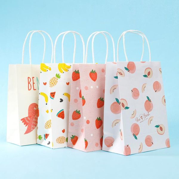 gift wrap portable box paper handy bag clothing colorful cartoon fruit handbag packaging for candy cake birthday party supplies
gift wrap portable box paper handy bag clothing colorful cartoon fruit handbag packaging for candy cake birthday party supplies