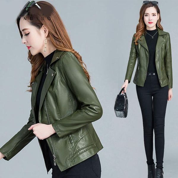 women's leather & faux spring autumn 2021 fashion jacket coat women 5xl large size short slim, Black
women's leather & faux spring autumn 2021 fashion jacket coat women 5xl large size short slim, Black