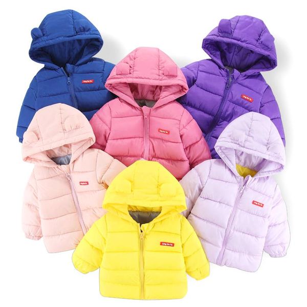 down coat kids solid outerwear infant baby boy and girls hooded autumn winter cotton-padded thickened jacket warm fashion clothes, Blue;gray
down coat kids solid outerwear infant baby boy and girls hooded autumn winter cotton-padded thickened jacket warm fashion clothes, Blue;gray