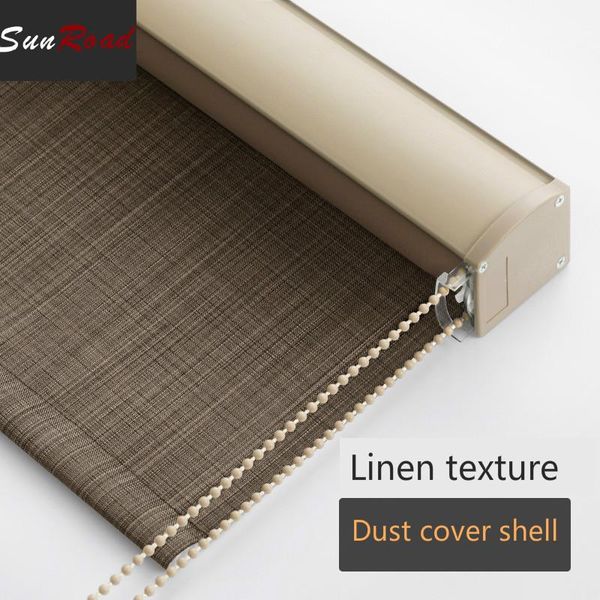 linen roller blinds curtain roll-pull type full shading heat insulation dustproof windows treatment decoration
linen roller blinds curtain roll-pull type full shading heat insulation dustproof windows treatment decoration