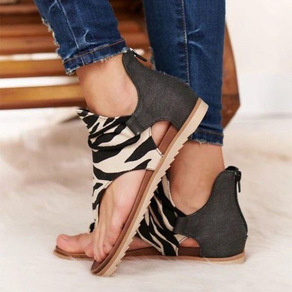 women summer sandals flats shoes woman bohemia sandalias casual leopard snake zebra ladies shoe large siz e35-43, Black
women summer sandals flats shoes woman bohemia sandalias casual leopard snake zebra ladies shoe large siz e35-43, Black