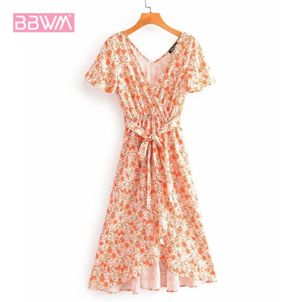 summer women's wear v-neck print dress with short sleeves waist-tight holiday beach dress pink floral dress female 210507, Black;gray
summer women's wear v-neck print dress with short sleeves waist-tight holiday beach dress pink floral dress female 210507, Black;gray