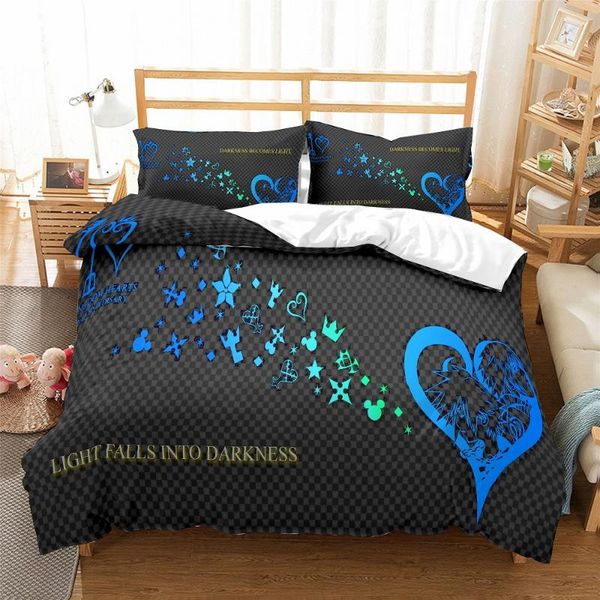 bedding sets 3d print heart pattern set kingdom luxury bed linen fashion duvet cover blcak with pillowcase
bedding sets 3d print heart pattern set kingdom luxury bed linen fashion duvet cover blcak with pillowcase