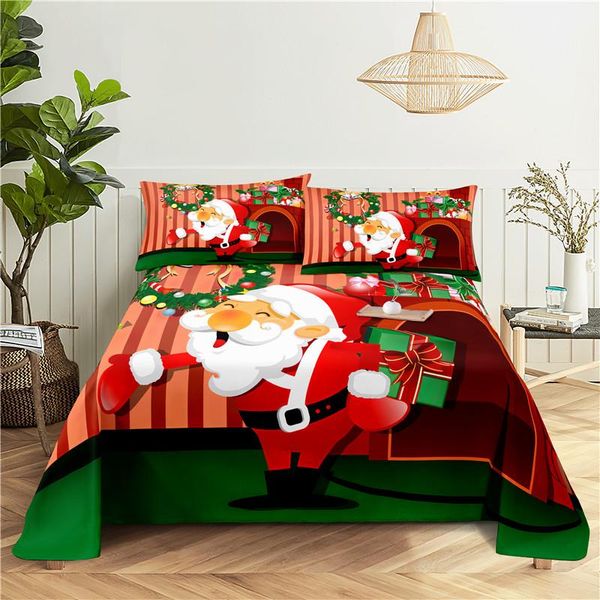 sheets & sets santa claus 0.9/1.2/1.5/1.8/2.0m digital printing polyester bed flat sheet with case print bedding set
sheets & sets santa claus 0.9/1.2/1.5/1.8/2.0m digital printing polyester bed flat sheet with case print bedding set
