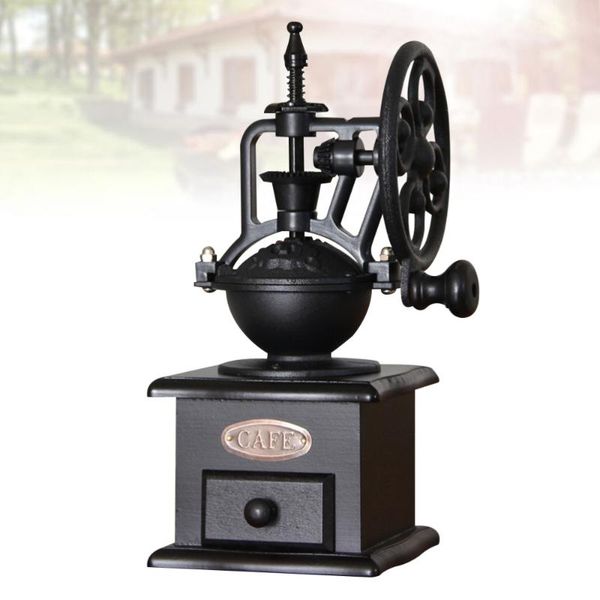 manual coffee grinders 1pc retro grinder hand crank mill maker kitchen decoration for home shop
manual coffee grinders 1pc retro grinder hand crank mill maker kitchen decoration for home shop