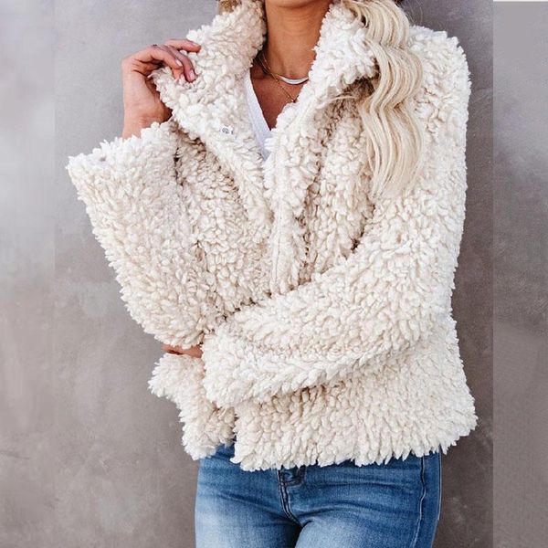 women's jackets 2021 winter fashion lambswool women jacket lapel long sleeve dark buckle casual overcoats vintage streetwear outfits, Black;brown
women's jackets 2021 winter fashion lambswool women jacket lapel long sleeve dark buckle casual overcoats vintage streetwear outfits, Black;brown