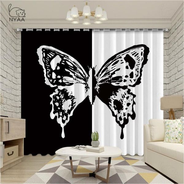 black and white butterfly flower geometry bedroom kitchen curtains living room decoration micro shading curtain & drapes
black and white butterfly flower geometry bedroom kitchen curtains living room decoration micro shading curtain & drapes
