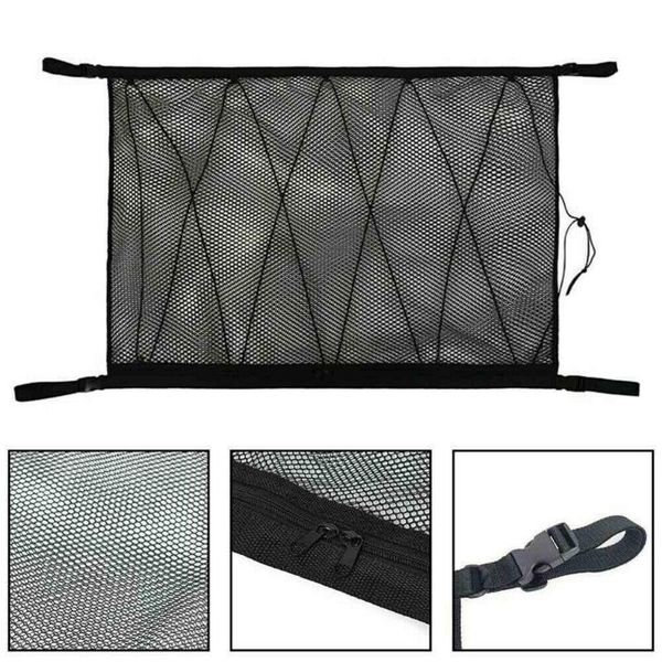 car organizer universal ceiling storage net pocket roof cargo mesh bag pouch for suv van 90x60cm
car organizer universal ceiling storage net pocket roof cargo mesh bag pouch for suv van 90x60cm