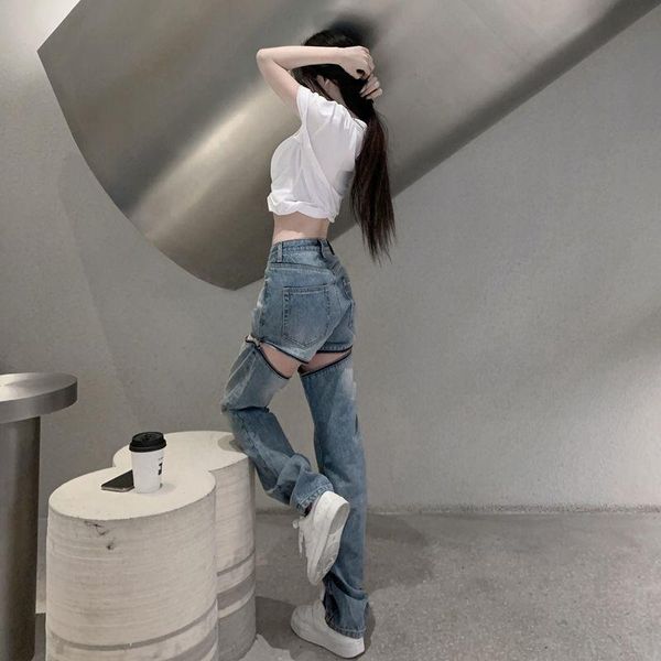 women's jeans 2021 spring women casual loose skinny staright female wide leg denim pants lady vintage elastic high waist trouser f988, Blue
women's jeans 2021 spring women casual loose skinny staright female wide leg denim pants lady vintage elastic high waist trouser f988, Blue