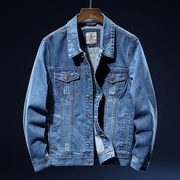 men's jackets denim jacket 2021 autumn classic solid color fashion casual high-end cotton -resistant, Black;brown
men's jackets denim jacket 2021 autumn classic solid color fashion casual high-end cotton -resistant, Black;brown