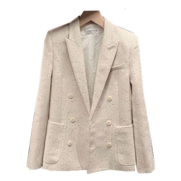 chic spring autumn ladies suit bling sequins blazer women celebrity ol jackets coat, White;black
chic spring autumn ladies suit bling sequins blazer women celebrity ol jackets coat, White;black