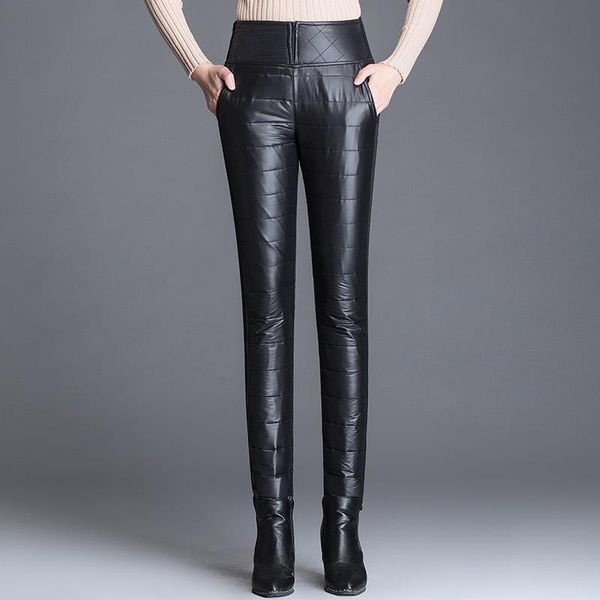 winter down leggings for girls autumn high waist warm double-sided black lady outer wear large size slim pencil pants women's & capris, Black;white
winter down leggings for girls autumn high waist warm double-sided black lady outer wear large size slim pencil pants women's & capris, Black;white