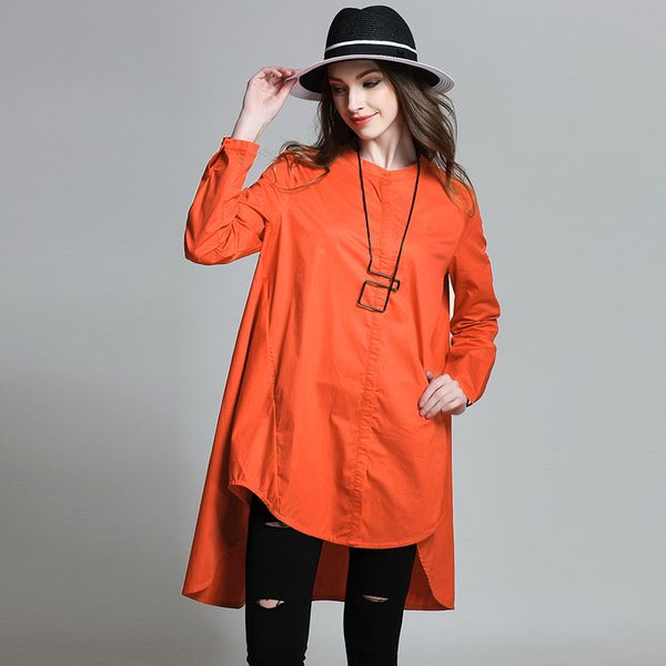 big yards dresses large shirt women's fat mm2021 spring cotton stand collar slim loose 6130
big yards dresses large shirt women's fat mm2021 spring cotton stand collar slim loose 6130