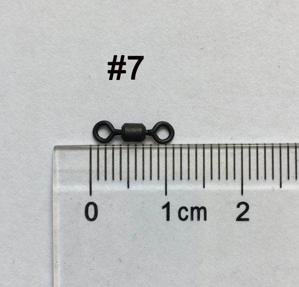 pcs rolling swivels in size 4,7,14 - non glare balck colour-fits safety lead clips, carp terminal tackles for fishings fishing hooks
pcs rolling swivels in size 4,7,14 - non glare balck colour-fits safety lead clips, carp terminal tackles for fishings fishing hooks