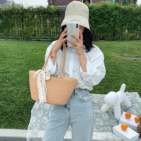cosmetic bags & cases women summer beach straw bag hand-woven rattan tote purse lightweight handbag with lace bow woven one-shoulder
cosmetic bags & cases women summer beach straw bag hand-woven rattan tote purse lightweight handbag with lace bow woven one-shoulder
