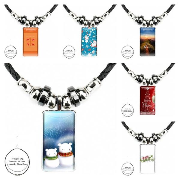Pendant Necklaces Happy Year Merry Christmas Design Big For Women Jewellery Fashion Glass Cabochon Black Hematite Necklace With, Silver
Pendant Necklaces Happy Year Merry Christmas Design Big For Women Jewellery Fashion Glass Cabochon Black Hematite Necklace With, Silver