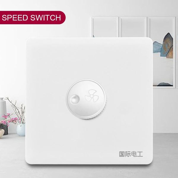smart home control 86 type stepless speed regulation ceiling fan adjustment controller wall switch 220v 10a embedded/ mounted installation
smart home control 86 type stepless speed regulation ceiling fan adjustment controller wall switch 220v 10a embedded/ mounted installation