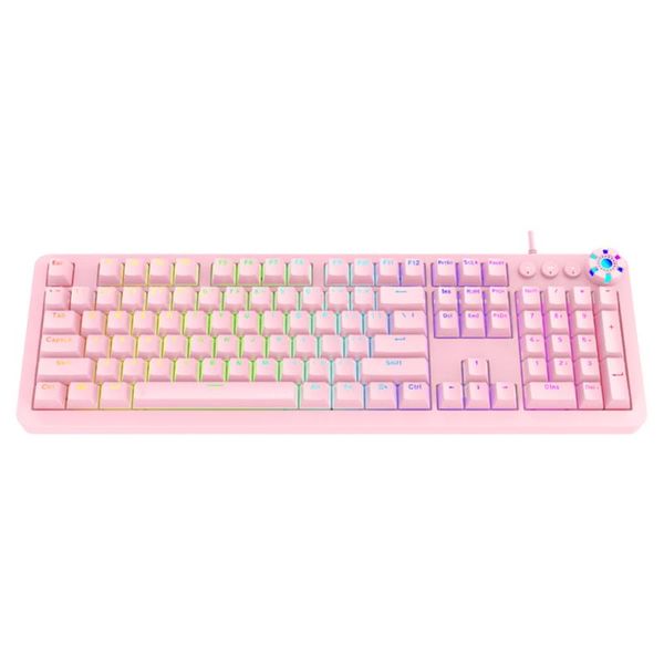 keyboards stylish blue switches gaming keyboard home office rgb backlight usb wired ergonomic anti ghosting 104 keys adjustable knob
keyboards stylish blue switches gaming keyboard home office rgb backlight usb wired ergonomic anti ghosting 104 keys adjustable knob