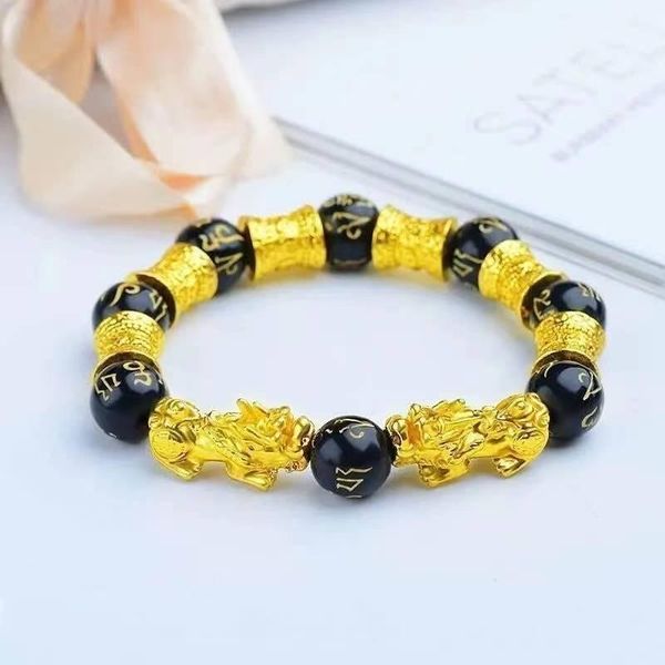 beaded, strands brave troops beads pixiu bracelet for women men couple bring lucky wealth feng shui bracelets, Black
beaded, strands brave troops beads pixiu bracelet for women men couple bring lucky wealth feng shui bracelets, Black