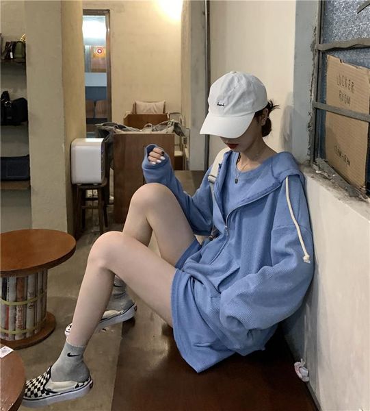 women's tracksuits 3-piece set of spring and autumn suits sweaters hoodies + sporting shorts t-shirts loose casual outfit, Gray
women's tracksuits 3-piece set of spring and autumn suits sweaters hoodies + sporting shorts t-shirts loose casual outfit, Gray
