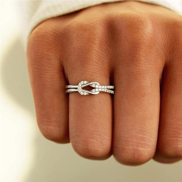 wedding rings vintage zircon crystal knot for women girls friendship engagement open adjustable jewelry gift bague, Slivery;golden
wedding rings vintage zircon crystal knot for women girls friendship engagement open adjustable jewelry gift bague, Slivery;golden